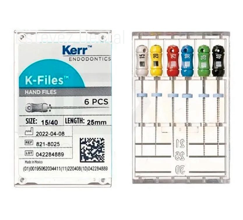 LIMAS SYBRON K-FILES 25 N.30