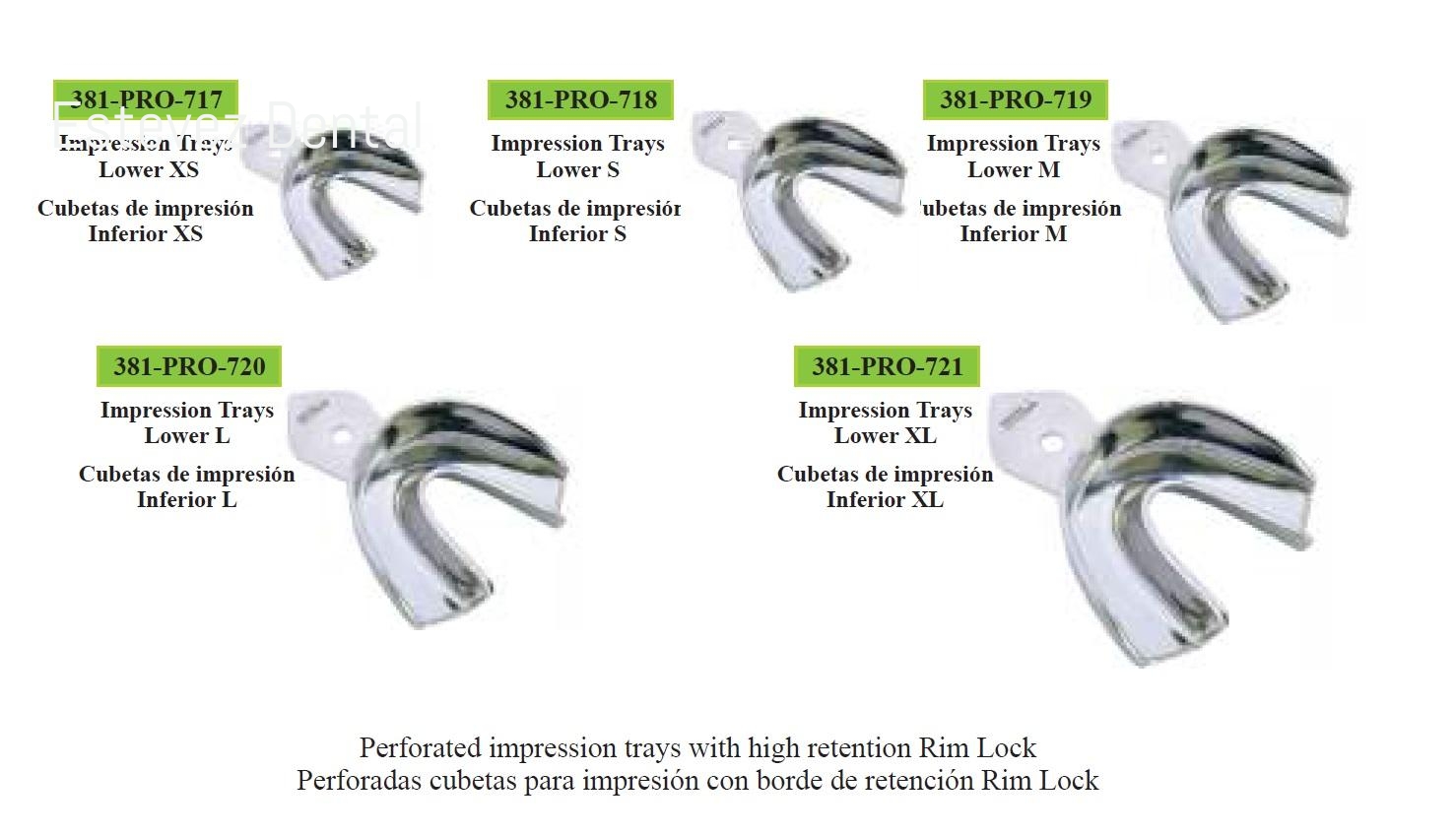 CUBETA METALIC RIM LOCK MD L5 XS