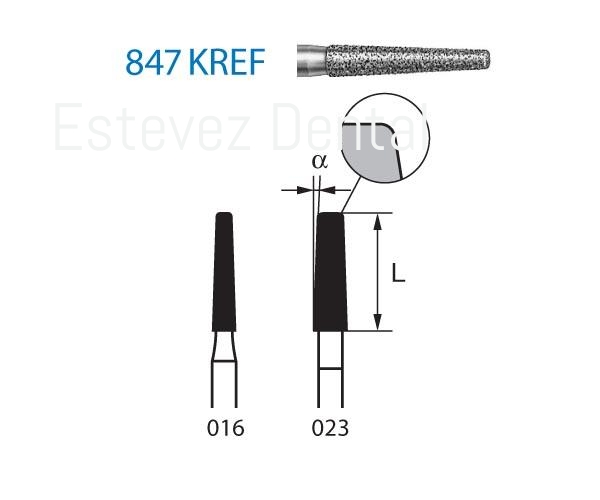FRESAS FG 847KREF-023 DIAMANTE K