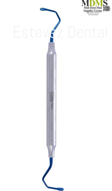 CURETA SINUS TITANIUM MD N.2