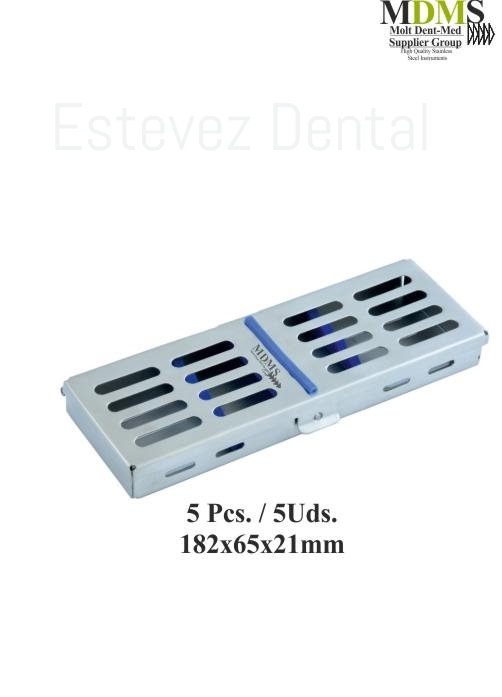 CASSETTE INOX MD 5 INSTRUMENTOS