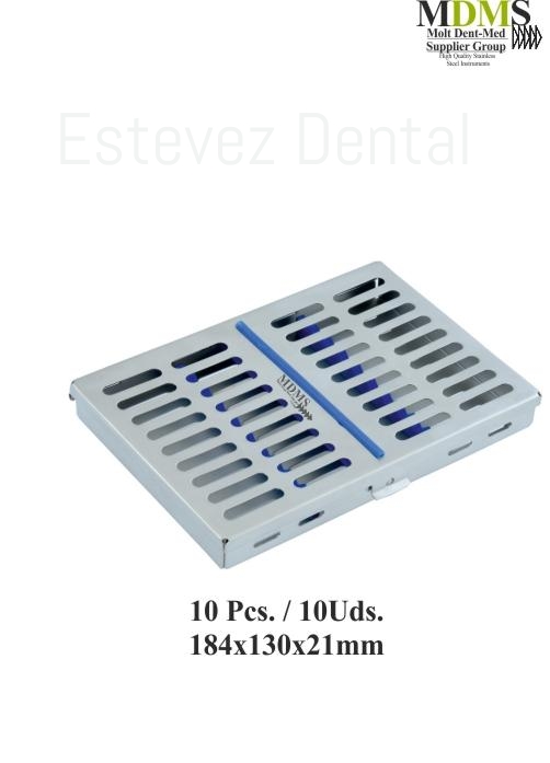 CASSETTE INOX MD 10 INSTRUMENTOS
