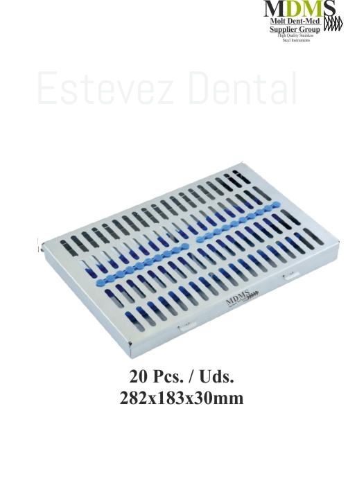 CASSETTE INOX MD 20 INSTRUMENTOS