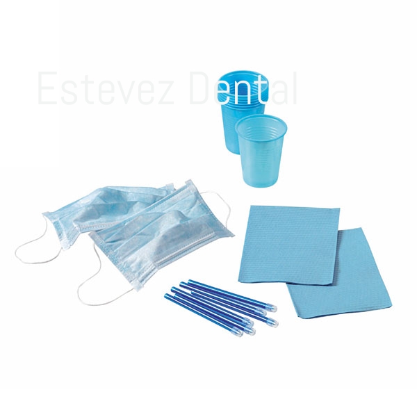 DESECHABLES x500 EURONDA AZU KIT