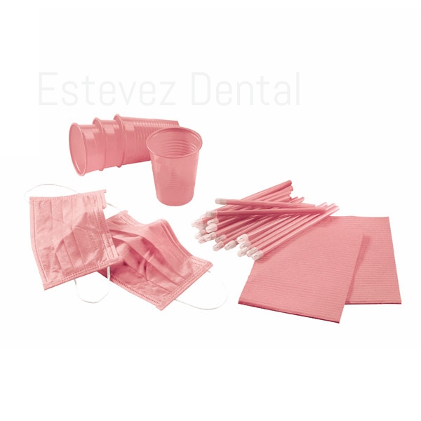 DESECHABLES x500 EURONDA ROSA KI