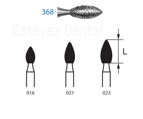 FRESAS FG 368-016 DIAMANTE KOMET