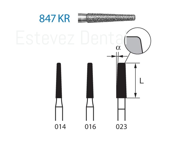 FRESAS FG 847KR-014 DIAMANTE K