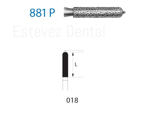 FRESAS FG 881P-018 DIAMANTE KOME