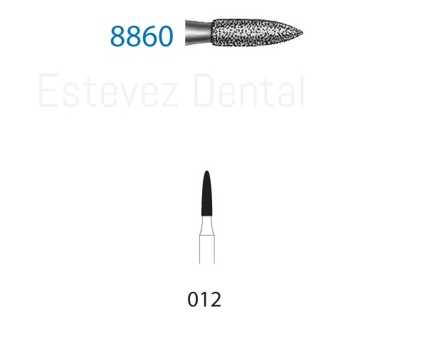 FRESAS FG 8860-012 DIAMANTE KOME