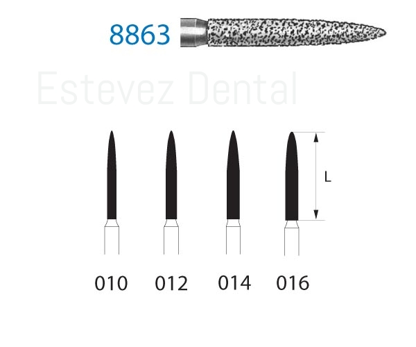 FRESAS FG 8863-014 DIAMANTE KOME
