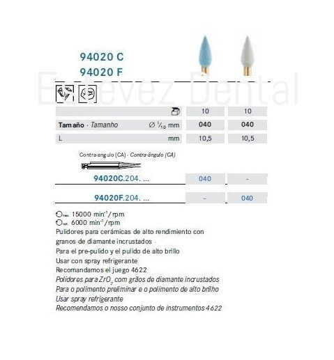 PULIDORES CA 94020C-204-040 CERA