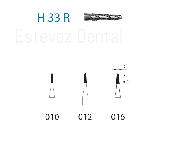 FRESAS FG TL H33R-016 TUNS.KOMET