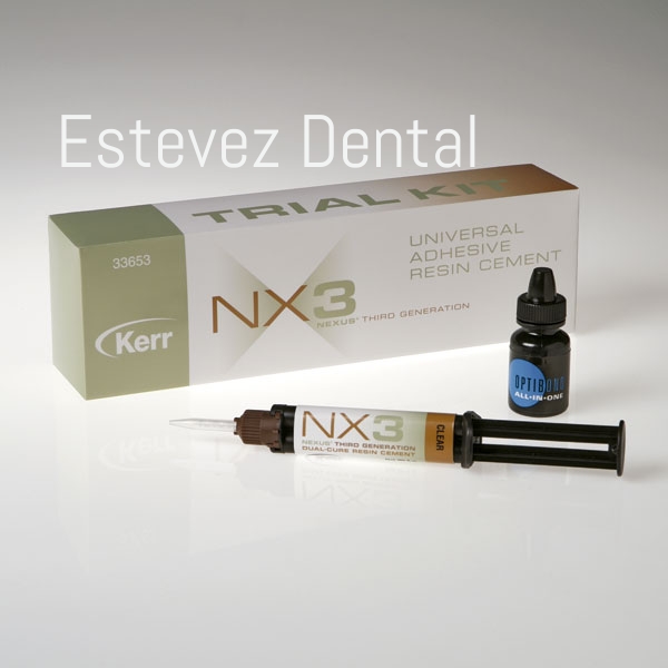 NX3 LIGHT-CURE TRIAL KIT KERR