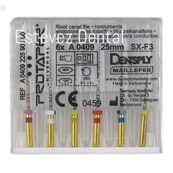 PROTAPER GOLD 25MM ASS SURTIDO