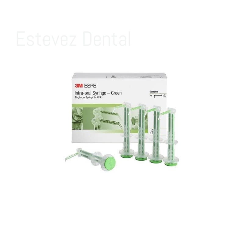 JERINGAS INTRAORALES GREEN