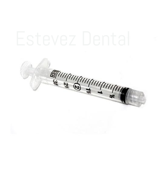 JERINGAS LUER-LOCK 3 ML. x200