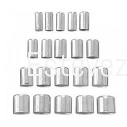 CASQUILLOS ALUMINIO N.17 x10