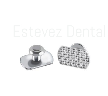 BOTONES LINGUAL RECT. PLANOS x10