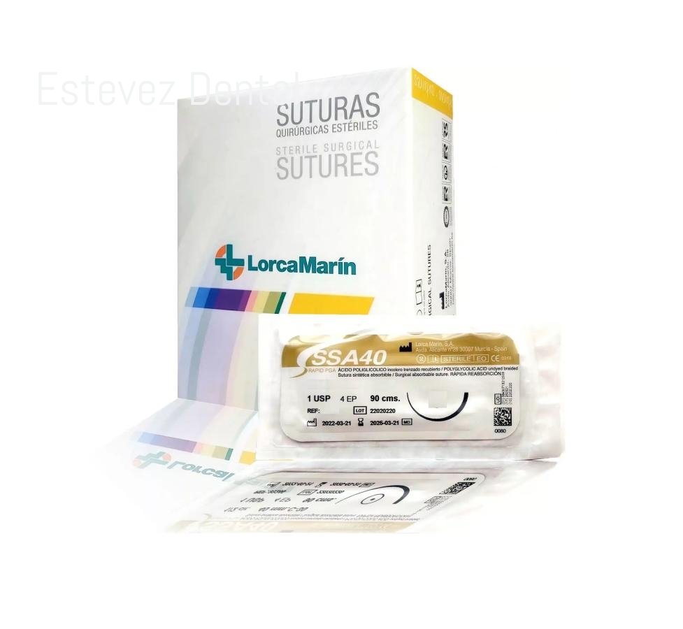SUTURA ABSOR SSA40 3/0 TB-15 x36