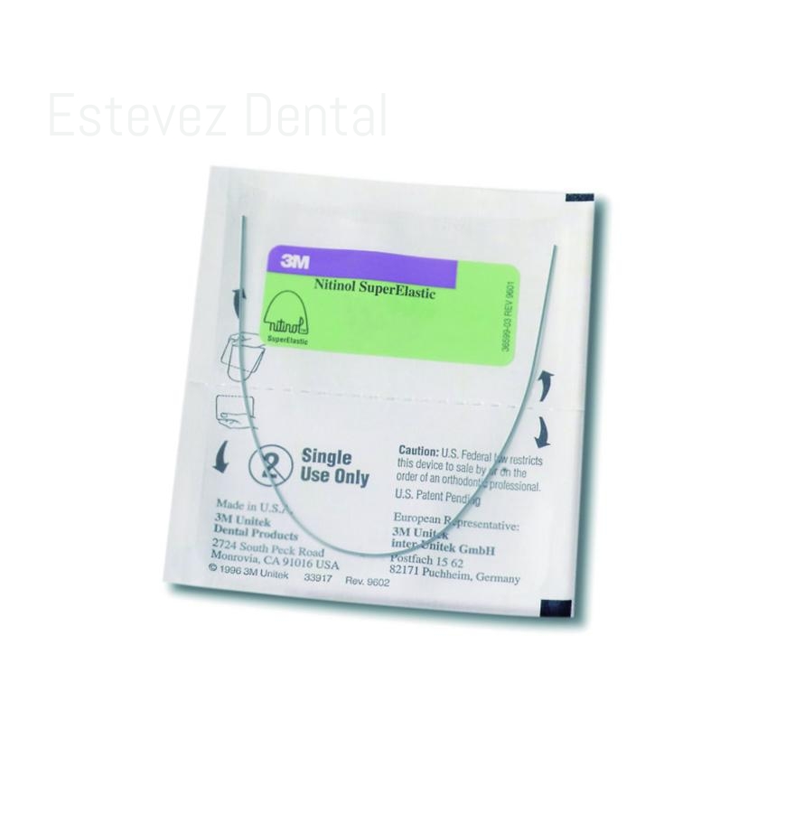 ARCOS UNITEK NI-TI 3 021x025 SUP