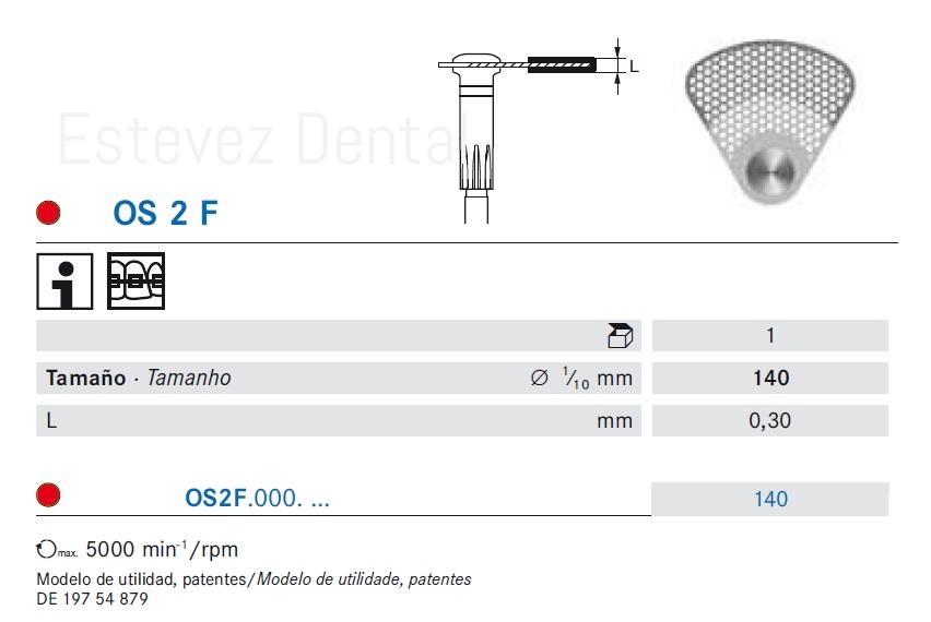 DISCO OSCILANTE OS2F.000.140 030