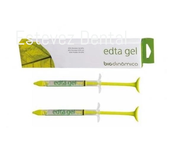 EDTA GEL 24% JERINGA 2 x3 GRS
