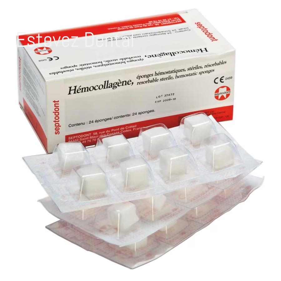 HEMOCOLLAGENE SEPTODONT x24 UDS