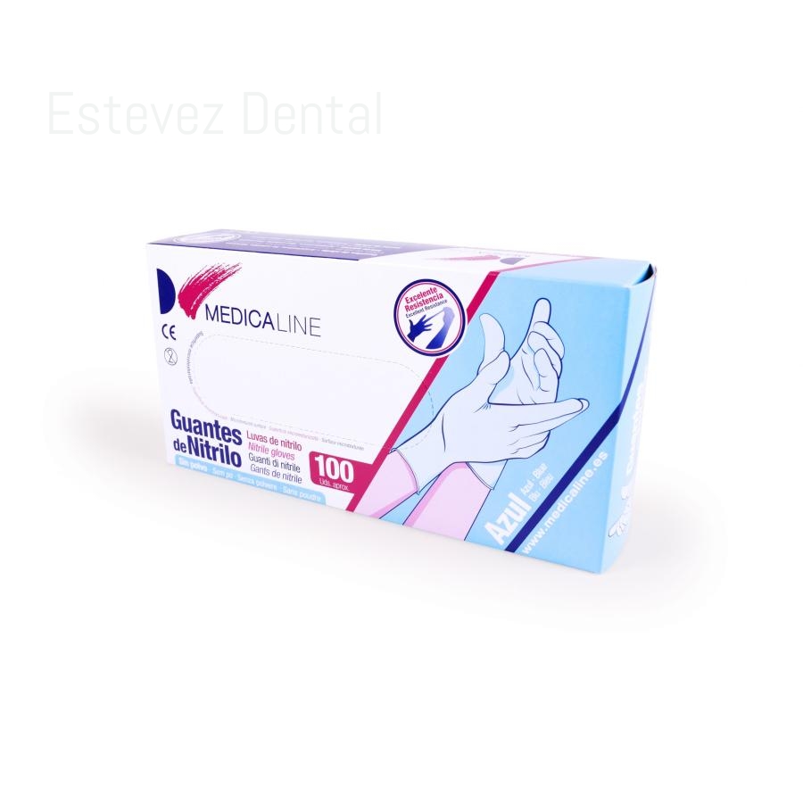 GUANTES MEDICAL NITRILO S BLANCO