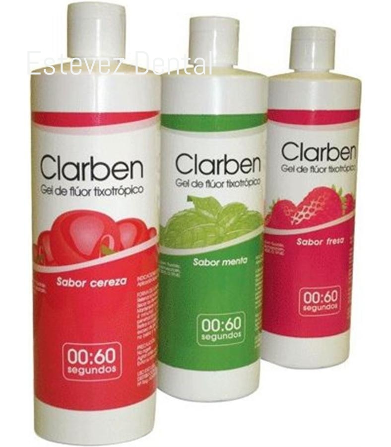 GEL DE FLUOR CLARBEN FRESA