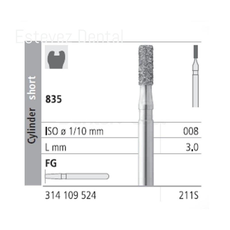 FRESAS INT 211S FG 835-008 x6