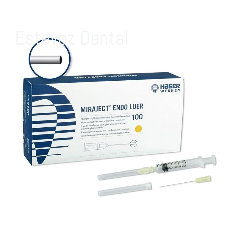 AGUJAS MIRAJECT ENDO-LUER 03x40