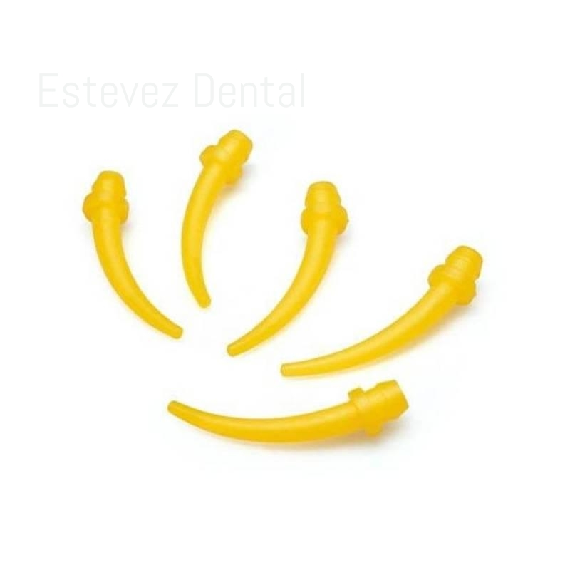 TIPS INTRAORAL AMARILLO SILICONA