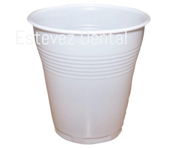 VASOS PLASTICO BLANCO 3000 160cc