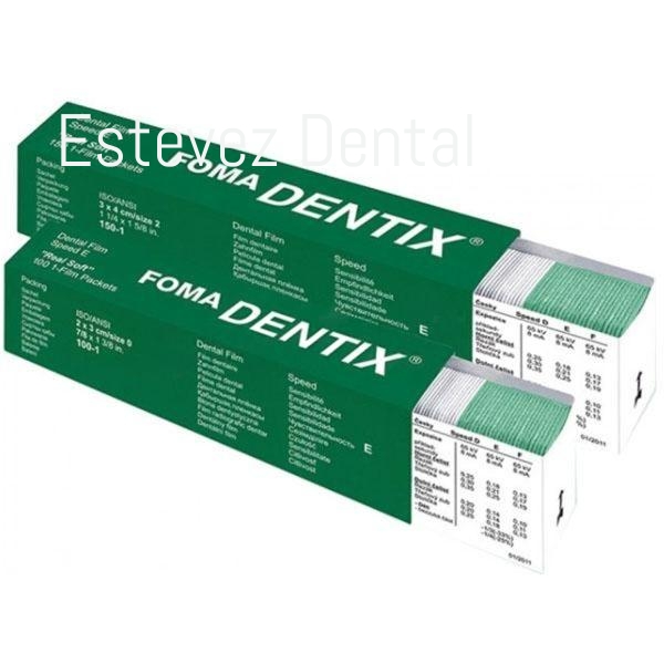 PLACAS DENTIX SPEED SIZE 2 x150